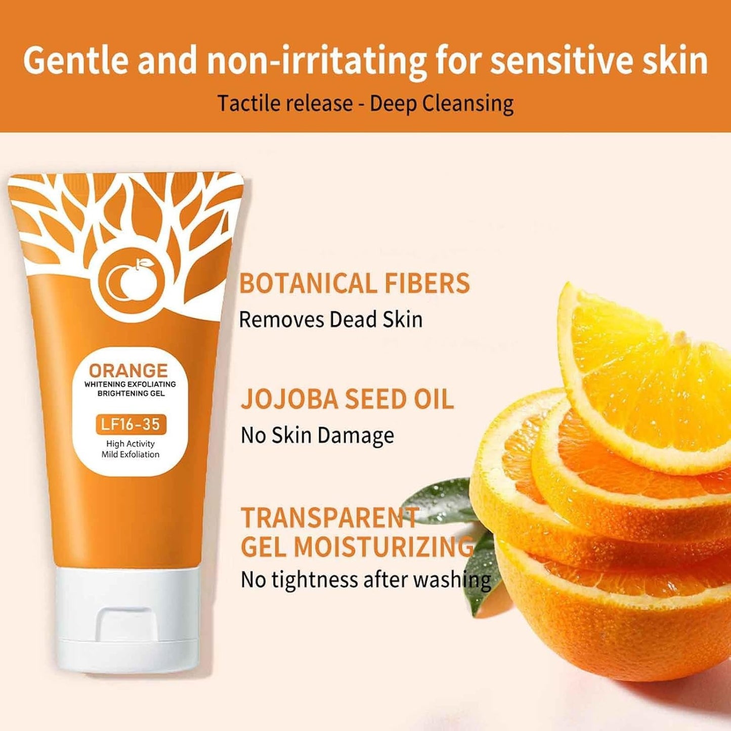 Orange Exfoliating Facewash