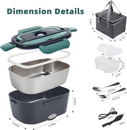 Portable Electric Heater Lunch Box